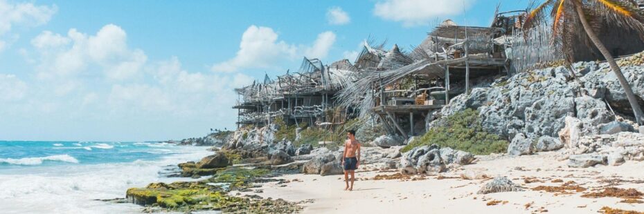 Featured image for blog post titled "Exploring the Best Beaches Near Sian Kaan, Mexico"