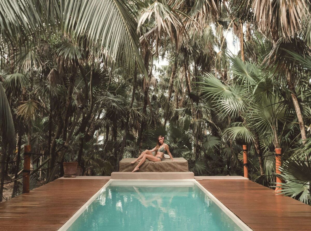 Featured image for blog post titled "Beachfront Luxury Villa in Sian Kaan, Mexico | Casa Nalum"