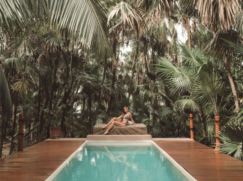Featured image for blog post titled "Beachfront Luxury Villa in Sian Kaan, Mexico | Casa Nalum"