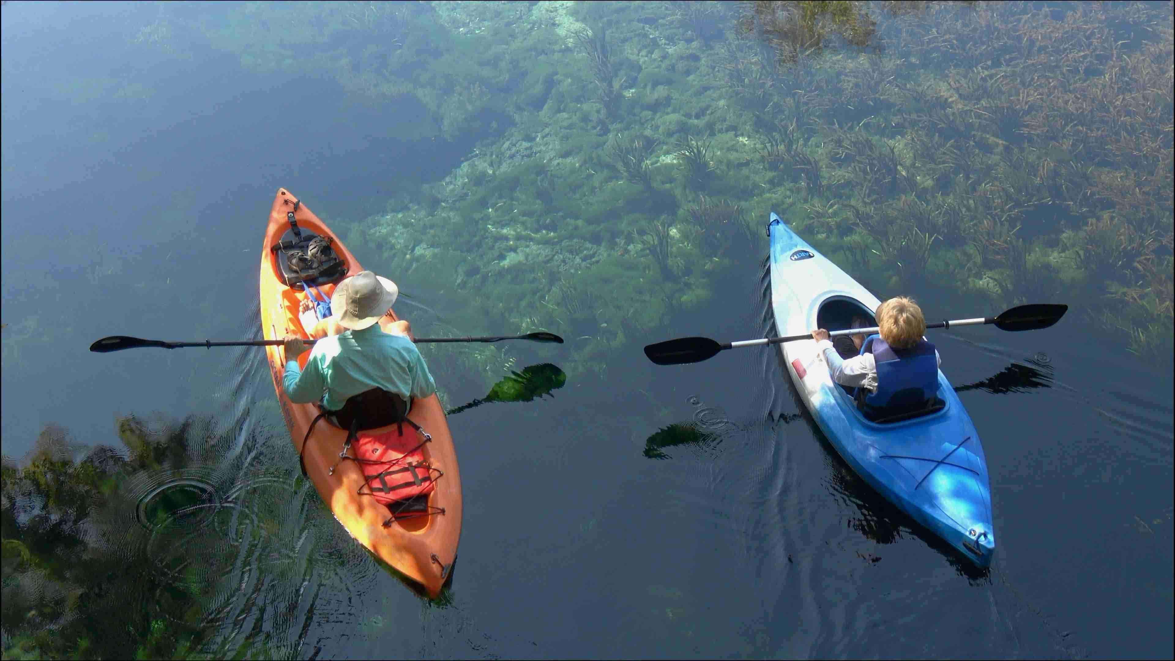 Kayaking on Lagoon