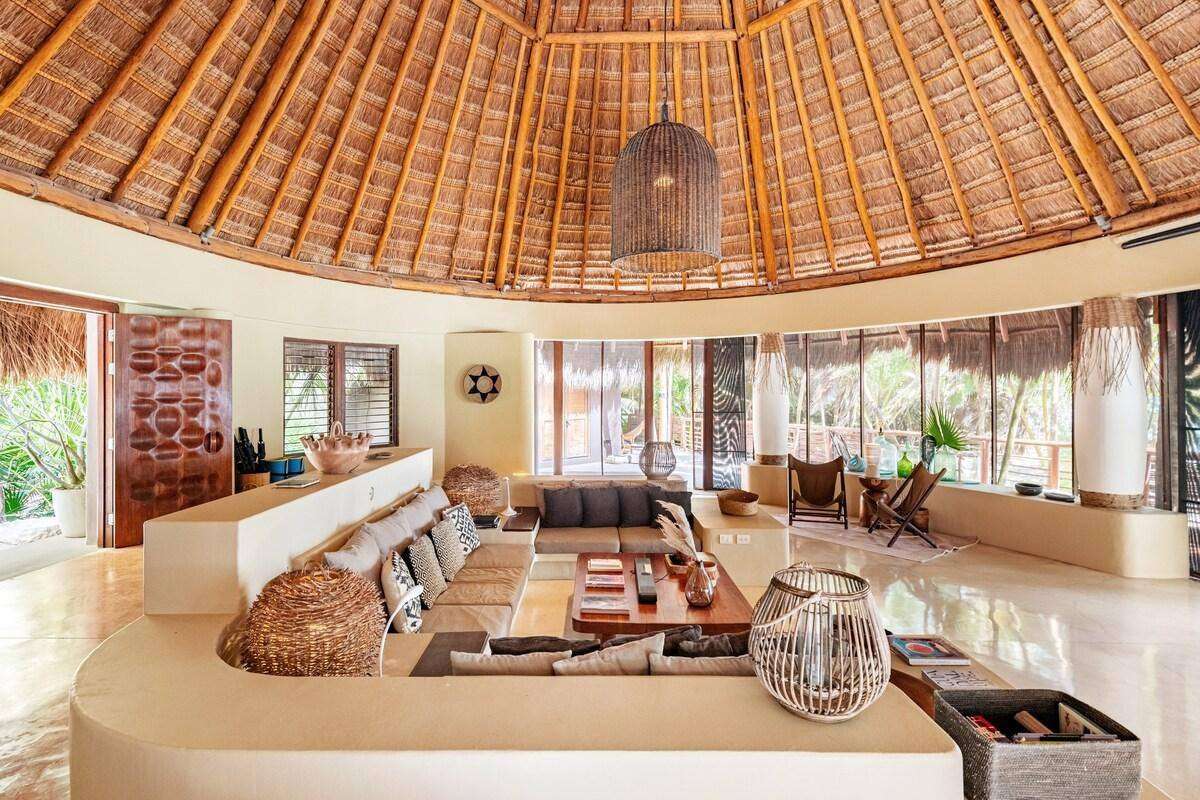Casa Nalum | Eco Chic Villa 5BR Ocean‑Lagoon Haven