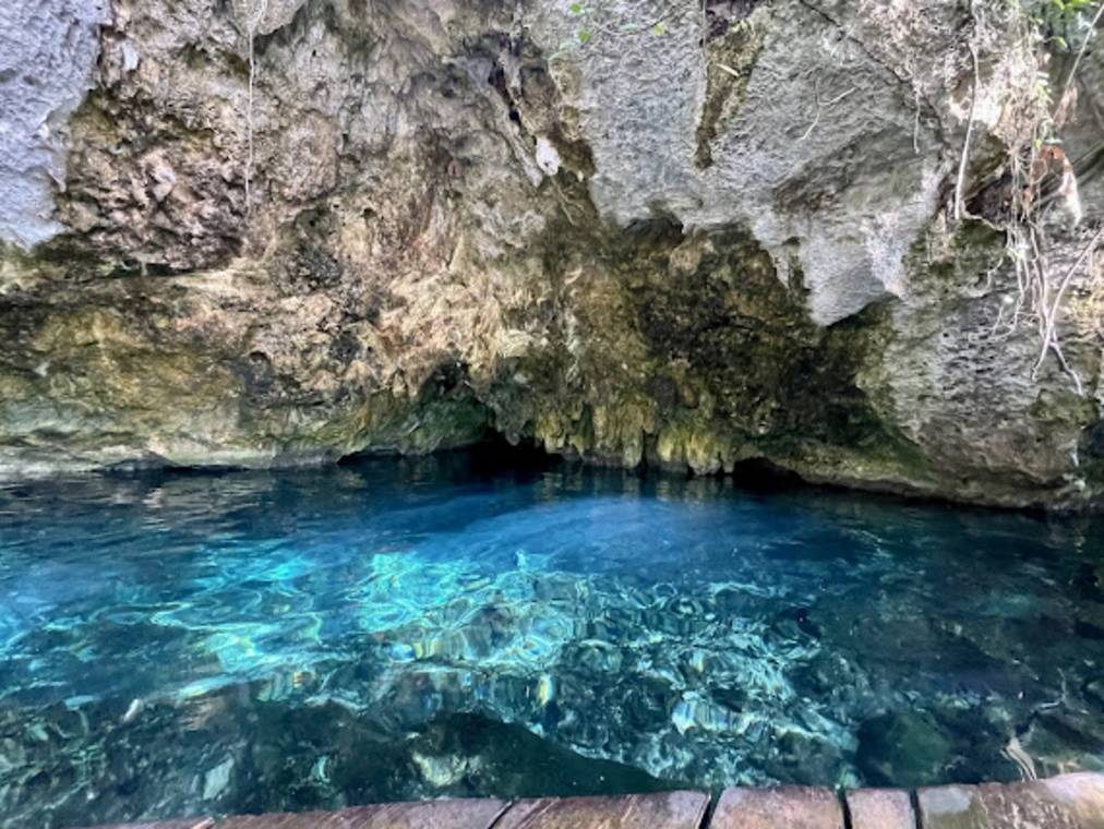 Gran Cenote clear blue water near Tulum