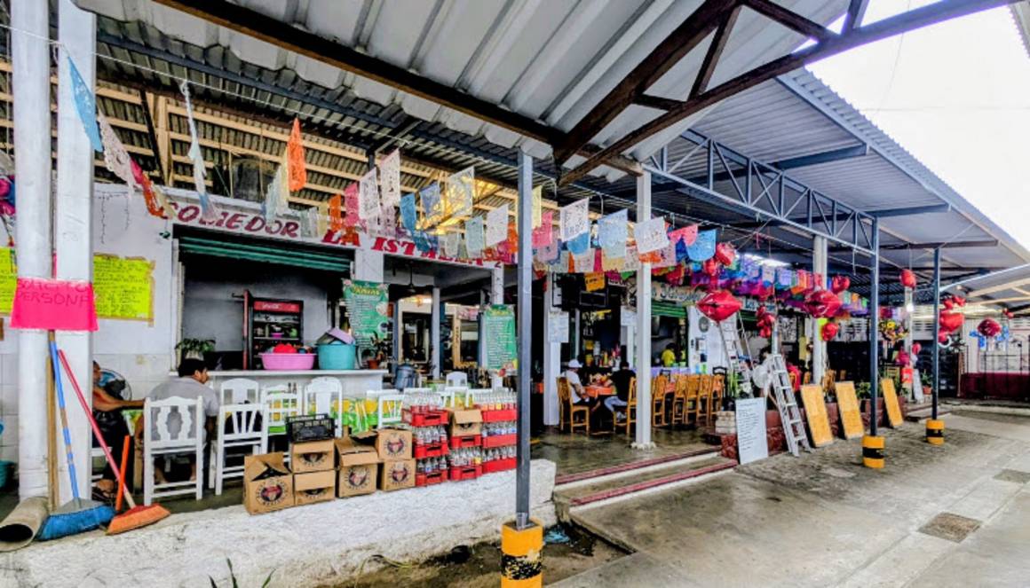 Mercado Benito Juarez stalls in Puerto Escondido
